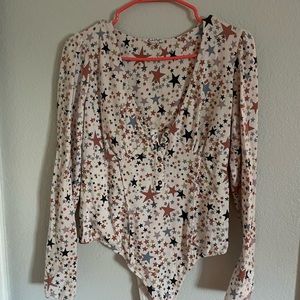 Free People star bodysuit